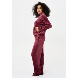Lingadore Velvet homewear in bordeaux