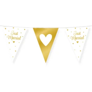 Vlaggenlijn - Just married - 10m