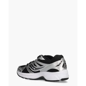 Saucony Grid Legacy Zwart/Zilver Damessneakers