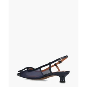 Bibi Lou Bonnie Donkerblauw Dames Slingbackpumps