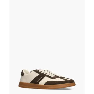 East Pacific Trade Santos Off-White/Donkerbruin Herensneakers