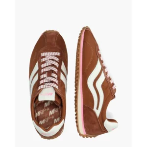 MRP By Maripé Cartagena V.14 Bruin/Roze Damessneakers