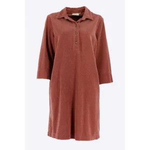 Signe Nature Kleed: Ribfluweel, oud roze ( Signe.1409 )