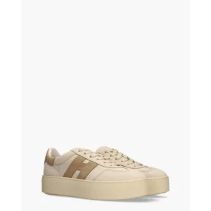 Hogan Cool Plateau Beige/Bruin Damessneakers