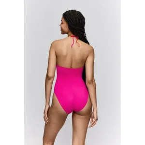 Sarda Kharlan voorgevormd badpak in roze en oranje