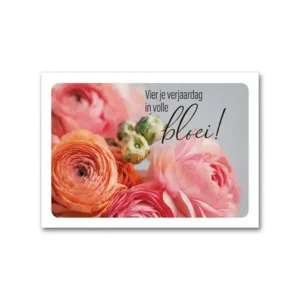 Kaart - Photo factory - Vier je verjaardag in volle bloei! - nr.06