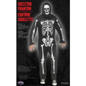 Kostuum - Skelet - Met masker - One size