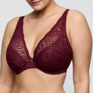 Prima Donna BH plunch halve mousse: Salerno, Evening Red, Europese Maten ( PDO.588 )