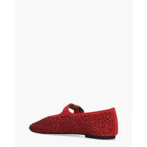 Kurt Geiger Mayfair Ballet Flat Rood Damesballerina's