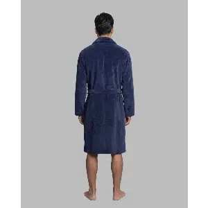 Egatex ( Soy ) Kamerjas Heren: Blauw, Fleece warm ( EGA.546 )