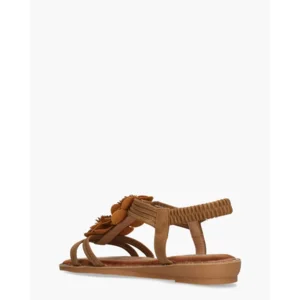 Ella Cruz Zavira Bruin Damessandalen