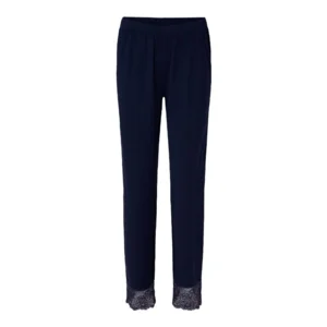 Lingadore Midnight Dreams damespyjama in donkerblauw