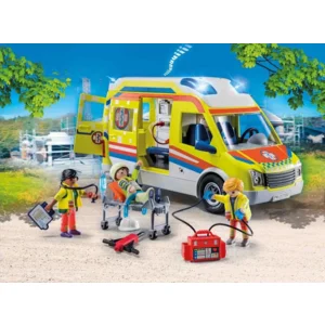 PLAYMOBIL City Action - Ziekenwagen met licht en geluid - 71149