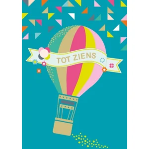 Kaart - Tot ziens, luchtballon - ME - GBE.2972