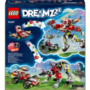LEGO® 71497 DREAMZzz™ Coopers tijgermecha en Zero's hot rod auto