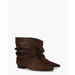 Gioia Luana-2 Donkerbruin Dames Enkelboots