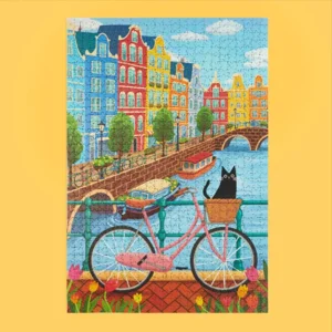 Balvi Puzzel Amsterdam Fiets 1000pcs
