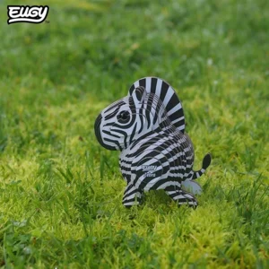 Bouwpakket - Eugy 3D - Wild dier - Zebra - 27st. - 6.2x4.4x6.8cm - Karton - 6+
