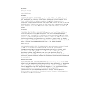 Natua Specific Mono Protein Hond Rundvlees 6 stuks