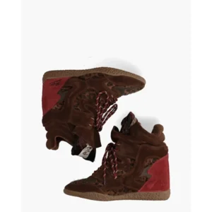 MRP By Maripé Cortina V.2 Bruin/Bordeaux Damessneakers