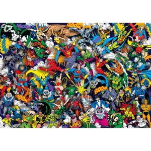 Clementoni puzzel - DC Comics - Impossible Legpuzzel - 1000 stukjes