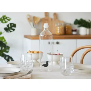 Balvi Waterfles Karaf Zeehond 1.2L Glas