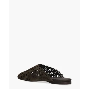 Posa Aztec Mule Khaki Damesslippers