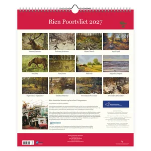 Kalender - Haas - Rien Poortvliet - 2027 - 42x50cm