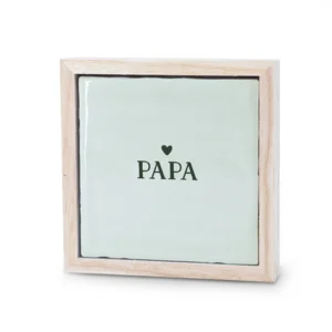 Liefs in een lijstje - Hartje papa