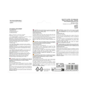 Make‑up Kit – Zilver – Glitter & Gems