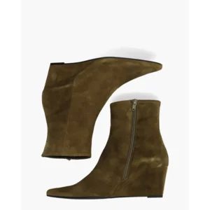Zinda 3603 Khaki Dames Enkellaarsjes