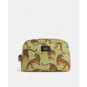 Wouf Toilettas Groot Leopard Avo