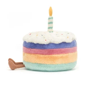 Knuffel - Amuseables - Rainbow Birthday Cake Large