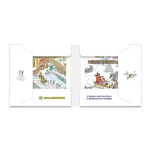 Kaarten - Kerst - Jan van Haasteren - Sneeuw ruimen & sleeën - 10st.