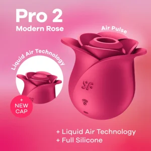 Satisfyer Pro 2 Modern Rose Luchtdruk Vibrator 16 cm