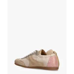 Via Vai June Haylee Beige/Roze Damessneakers