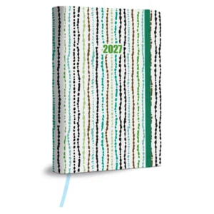 Agenda - Natuurlijke verticale lijnen - 2027 - 10,5x14cm