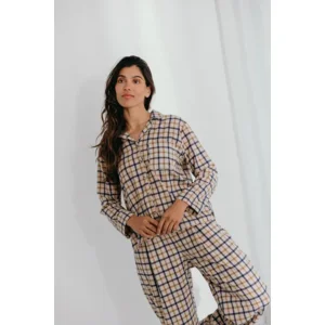 Alice et Maman henriette pyjama in ruitjespatroon