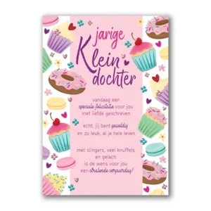 Kaart - Jarige kleindochter - Lifetime of love - 01-LV.GBE.0007