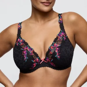 Prima Donna BH Plunch Halve mousse: Miyara, Floral Eclipse, Europese Maten ( PDO.622 )