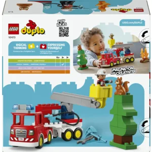 LEGO® 10473 DUPLO® Brandweertruck met slang en brandweerman