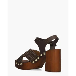 Cypres Zada Bruin Damessandalen