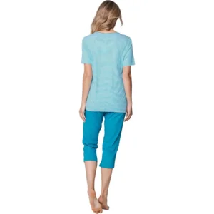 Pastunette – Stripe – 121261-104-1 – Pyjama – Turquoise