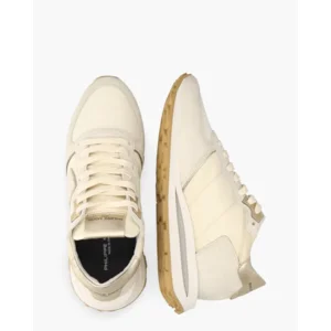 Philippe Model Tropez Haute Off-White Damessneakers