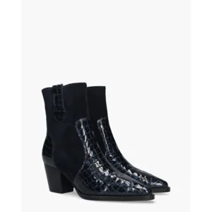 Di Lauro Sybylle Donkerblauw Dames Enkelboots