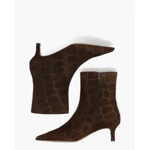 Toral Tamara Low Donkerbruin Dames Enkelboots