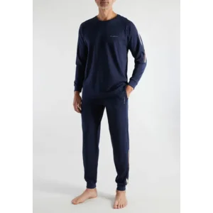 Bugatti Heren jogging / homewear: Blauw ( CEC.54 )