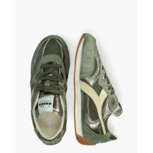 Diadora Heritage Equipe Revenge Mesh Green Mushroom