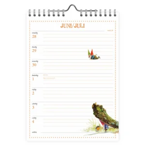 Kalender - De kabouter - Rien Poortvliet - 2027 - 16,5x23cm