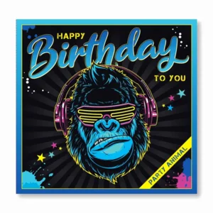 Kaart - Muziek - Happy birthday to you, party animal - 032